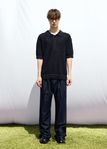 24SS★SAINT TWO TUCK WIDE PANTS